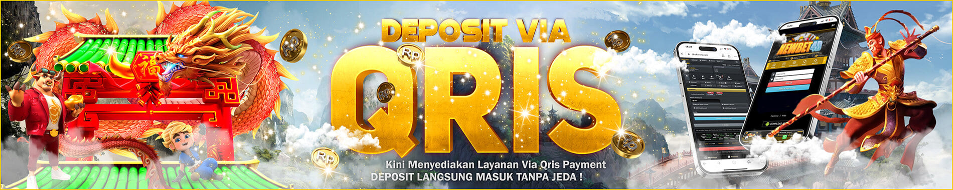 DEPOSIT QRIS NEWBET4D